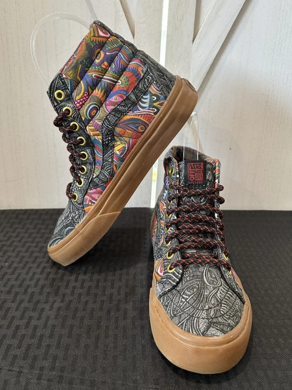 Vans x Zio Ziegler Sk8-Hi Reissue OTW Gallery Sneakers Women’s 7 Men’s 5.5